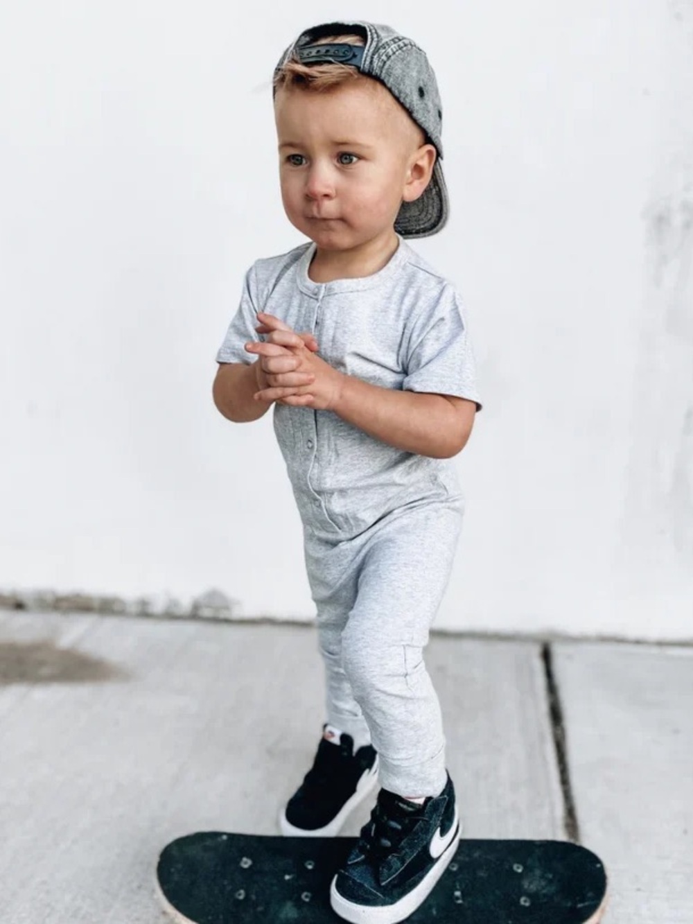 2 Pack - Little Bipsy Black Baby Romper